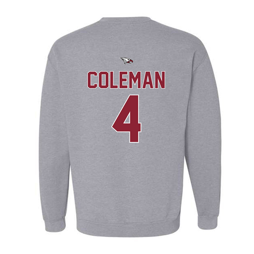 NCCU - NCAA Women's Basketball : Tierney Coleman - Classic Shersey Crewneck Sweatshirt-1