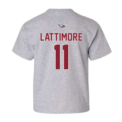 NCCU - NCAA Men's Basketball : Gage Lattimore - Classic Shersey Youth T-Shirt-1