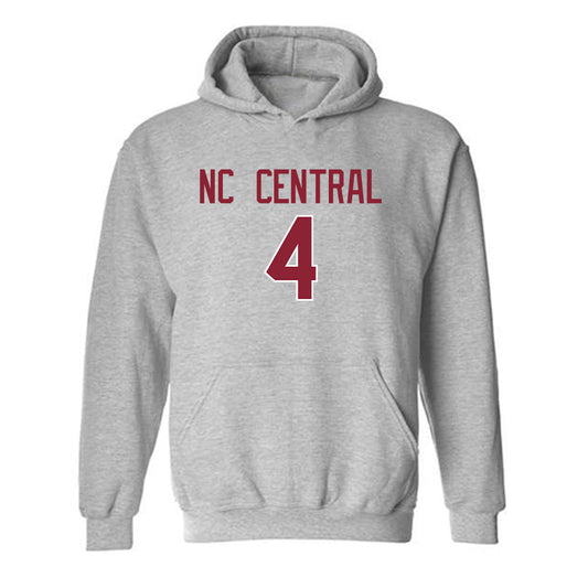 NCCU - NCAA Women's Basketball : Tierney Coleman - Classic Shersey Hooded Sweatshirt-0
