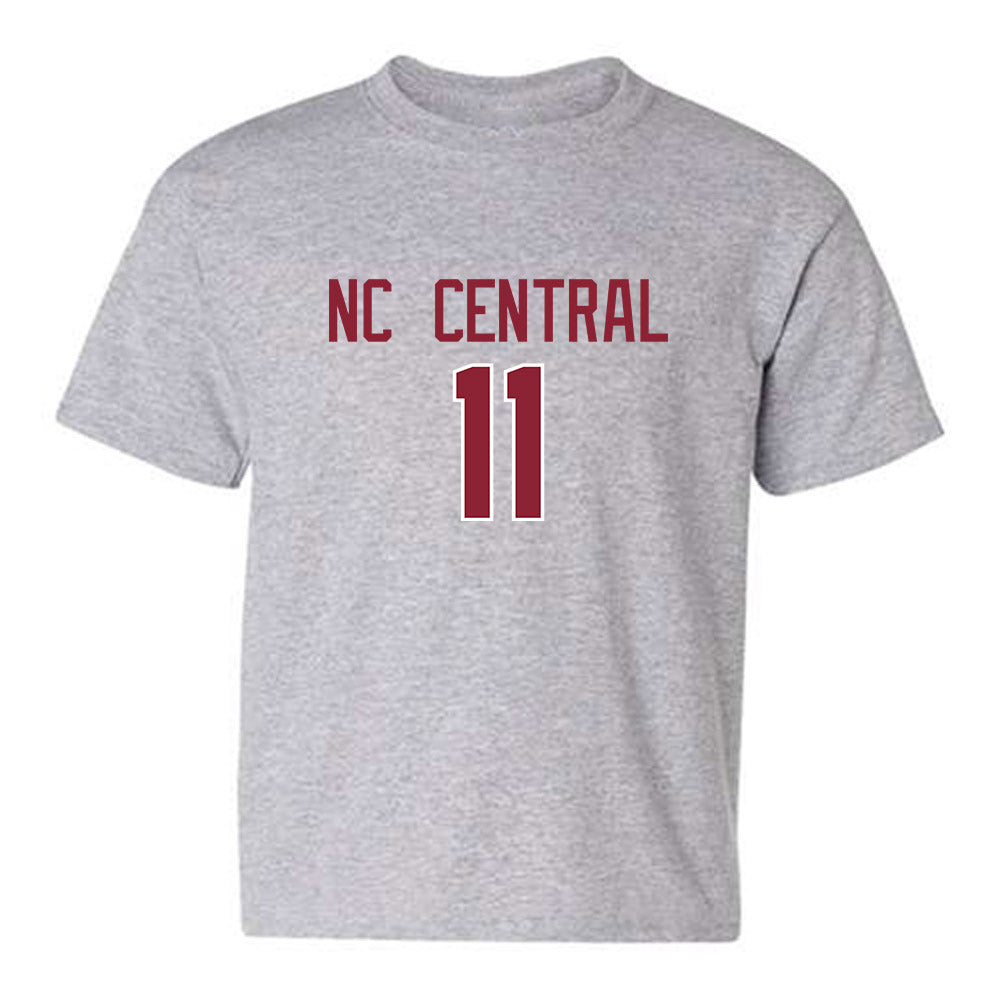 NCCU - NCAA Men's Basketball : Gage Lattimore - Classic Shersey Youth T-Shirt-0