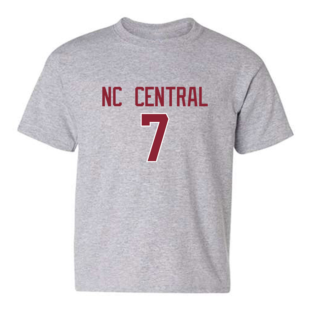 NCCU - NCAA Men's Basketball : Khouri Carvey - Classic Shersey Youth T-Shirt-0