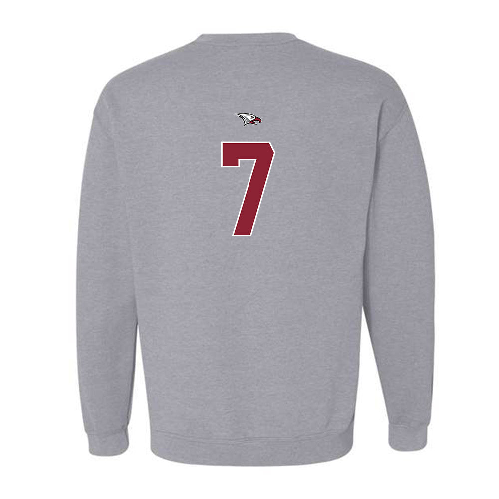 NCCU - NCAA Men's Basketball : Khouri Carvey - Classic Shersey Crewneck Sweatshirt-1