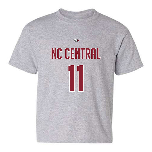 NCCU - NCAA Men's Basketball : Gage Lattimore - Classic Shersey Youth T-Shirt-0