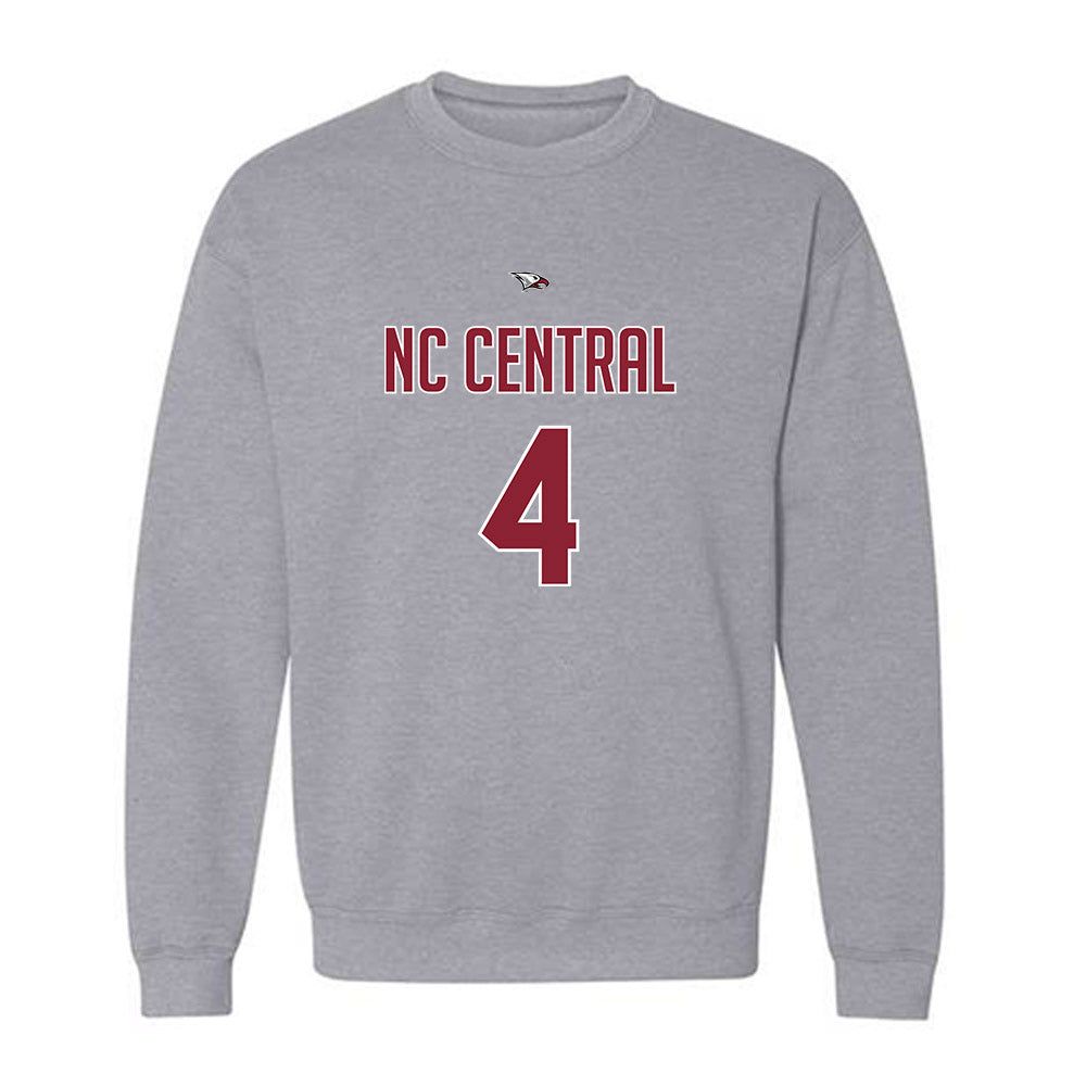 NCCU - NCAA Women's Basketball : Tierney Coleman - Classic Shersey Crewneck Sweatshirt-0