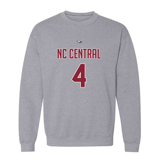 NCCU - NCAA Women's Basketball : Tierney Coleman - Classic Shersey Crewneck Sweatshirt-0