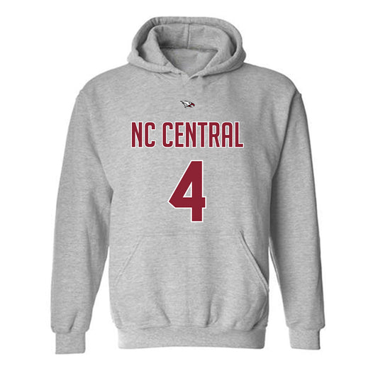 NCCU - NCAA Women's Basketball : Tierney Coleman - Classic Shersey Hooded Sweatshirt-0