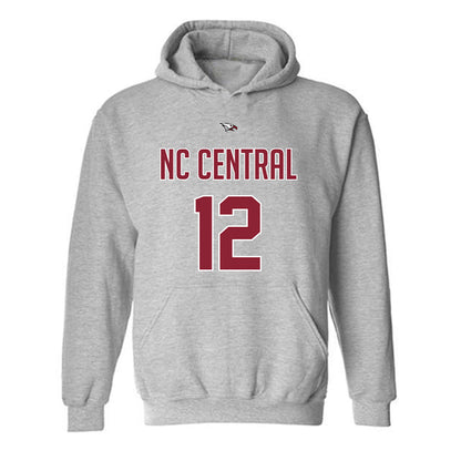 NCCU - NCAA Women's Basketball : Aaliyah Grant - Classic Shersey Hooded Sweatshirt-0