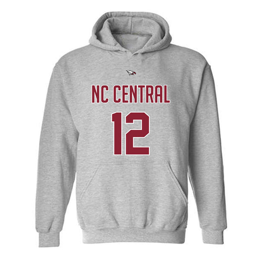NCCU - NCAA Women's Basketball : Aaliyah Grant - Classic Shersey Hooded Sweatshirt-0