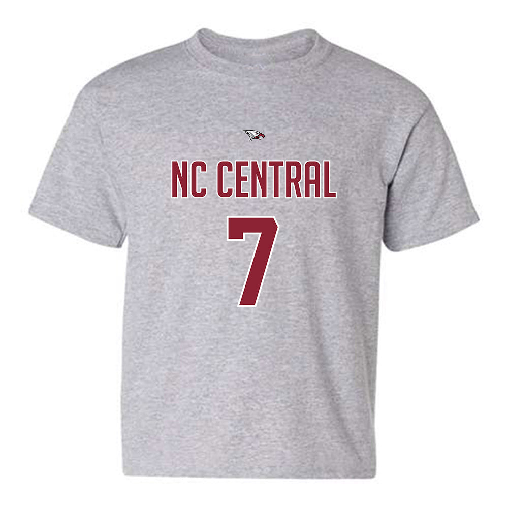 NCCU - NCAA Men's Basketball : Khouri Carvey - Classic Shersey Youth T-Shirt-0