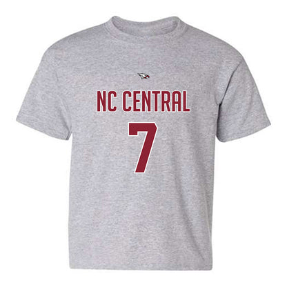 NCCU - NCAA Men's Basketball : Khouri Carvey - Classic Shersey Youth T-Shirt-0