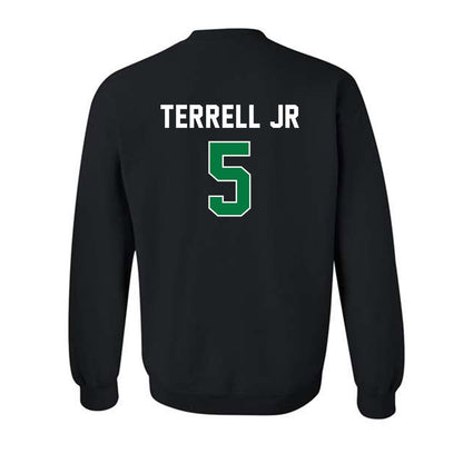 North Texas - NCAA Men's Basketball : david terrell jr - Classic Shersey Crewneck Sweatshirt-1