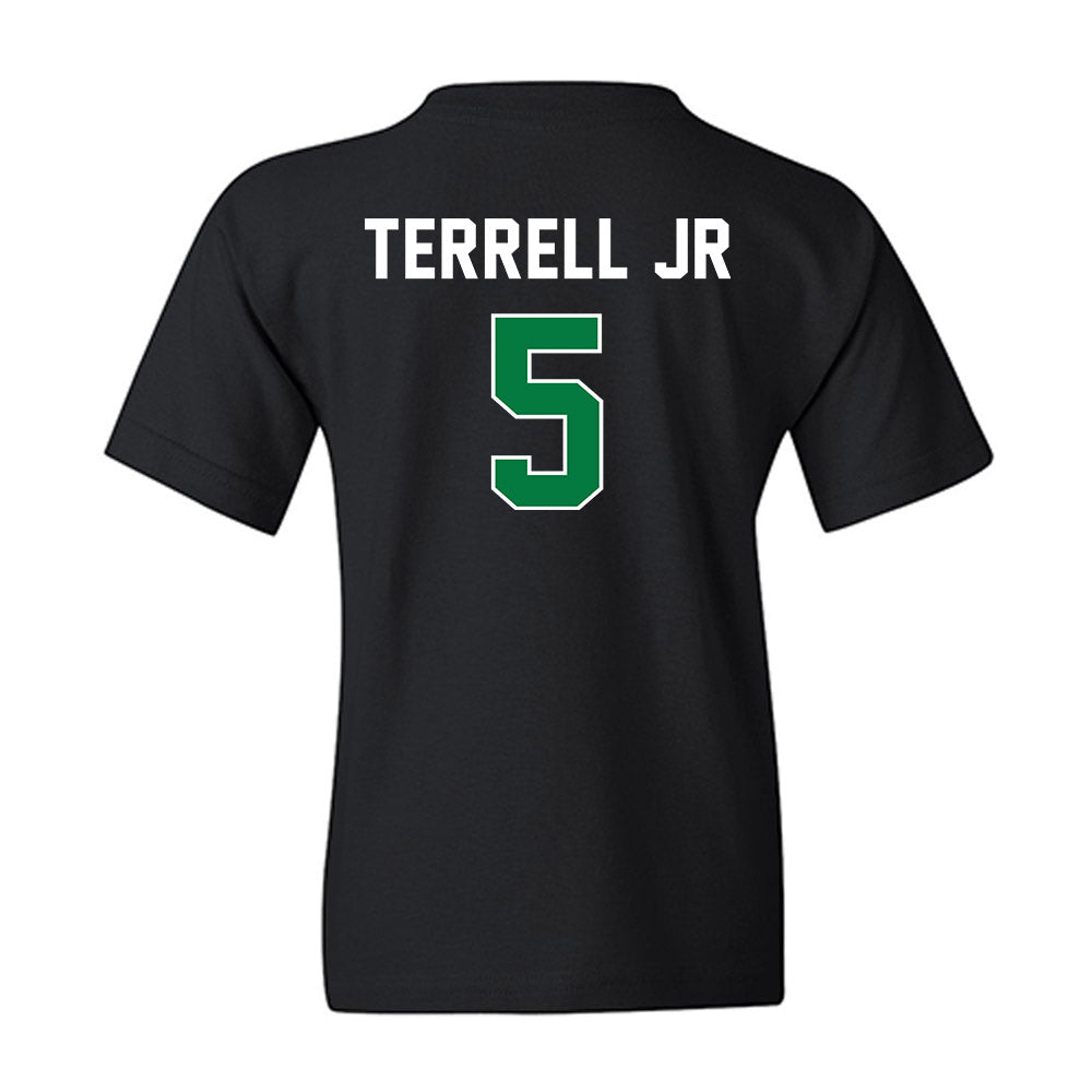 North Texas - NCAA Men's Basketball : david terrell jr - Classic Shersey Youth T-Shirt-1