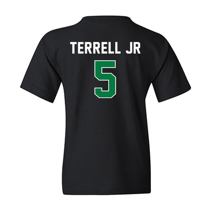 North Texas - NCAA Men's Basketball : david terrell jr - Classic Shersey Youth T-Shirt-1