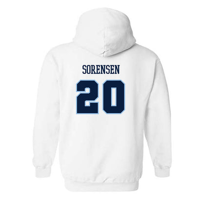 Liberty - NCAA Men's Basketball : Torr Sorensen - Sports Shersey Hooded Sweatshirt-1