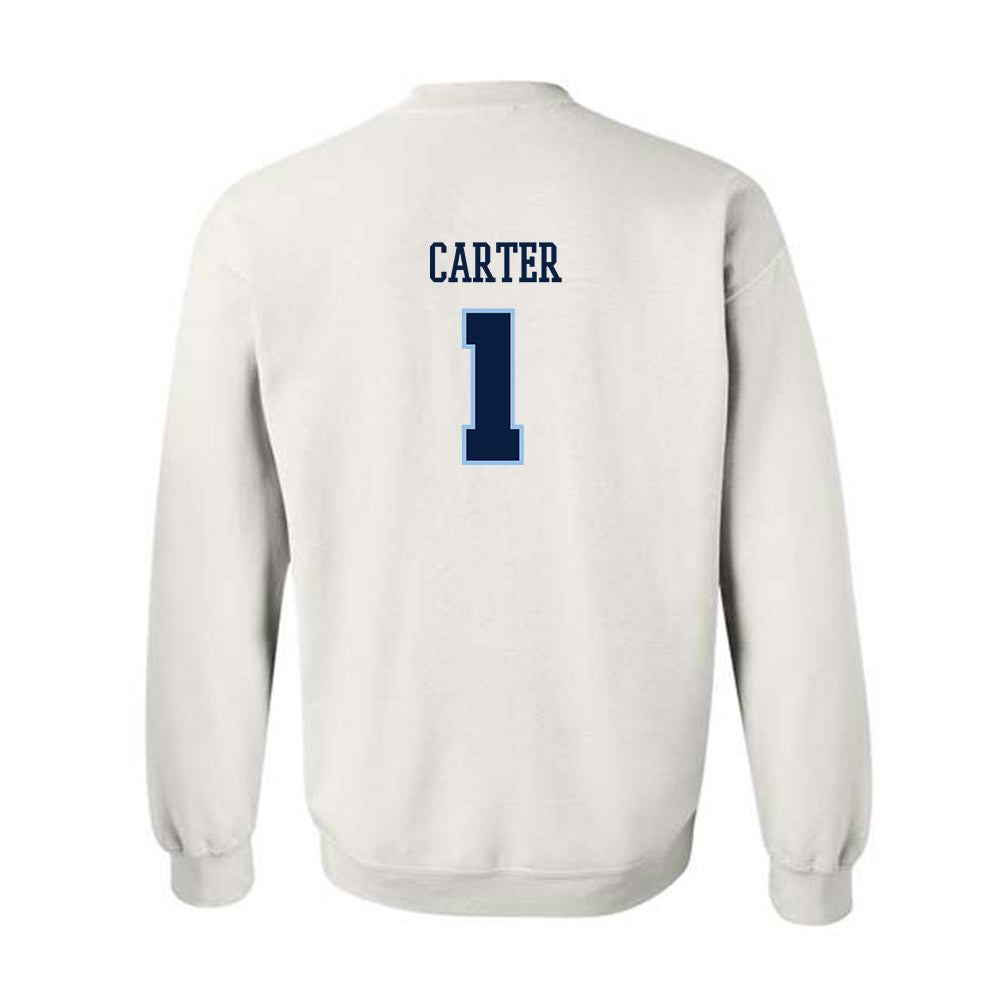 Liberty - NCAA Men's Basketball : Zander Carter - Sports Shersey Crewneck Sweatshirt-1