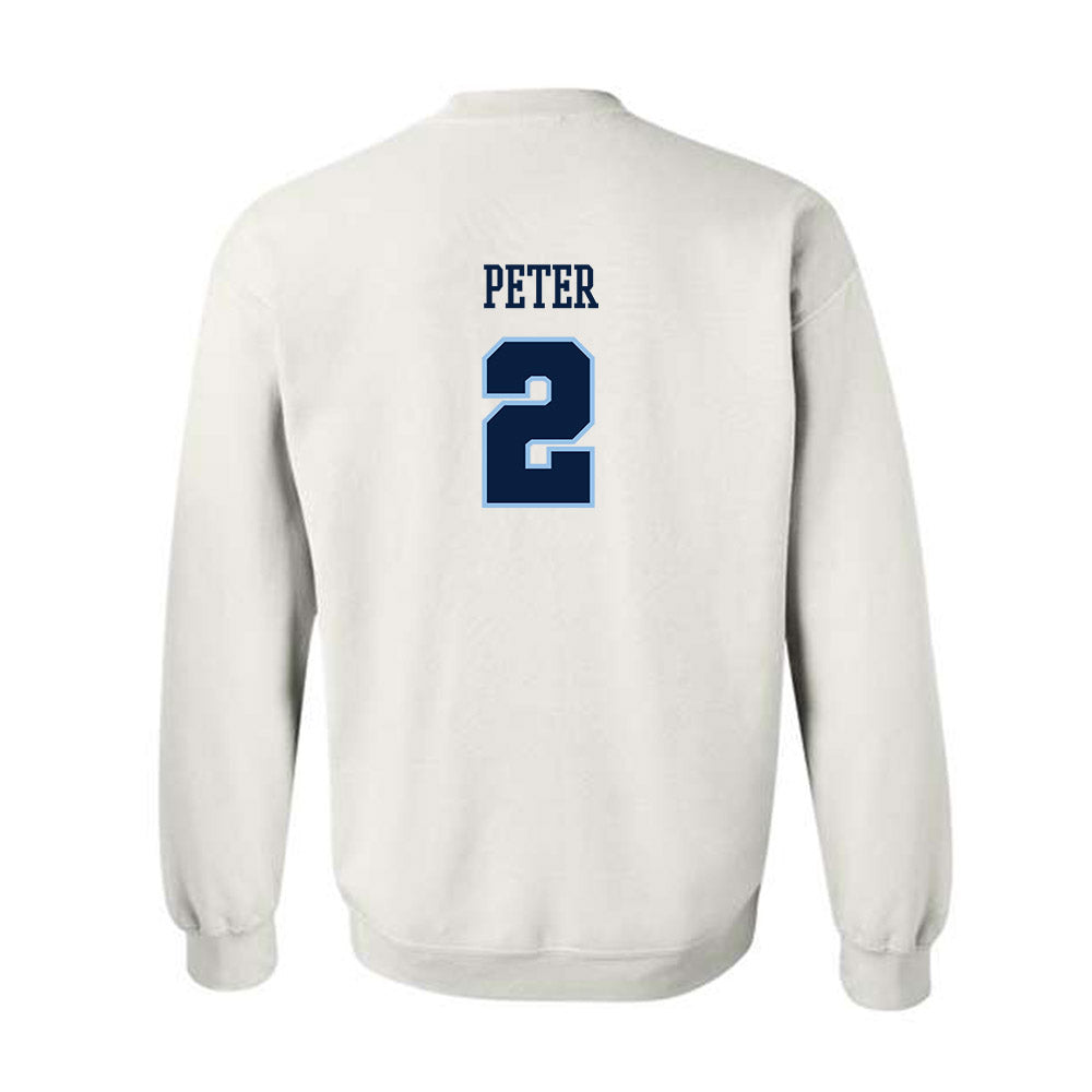 Liberty - NCAA Men's Basketball : Taelon Peter - Sports Shersey Crewneck Sweatshirt-1