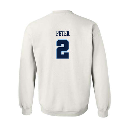 Liberty - NCAA Men's Basketball : Taelon Peter - Sports Shersey Crewneck Sweatshirt-1