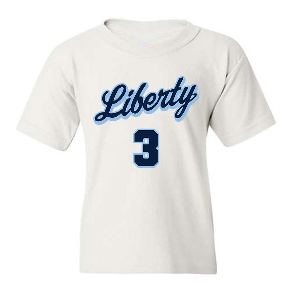 Liberty - NCAA Women's Basketball : JaKayla Thompson - Sports Shersey Youth T-Shirt-0