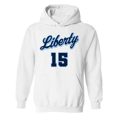 Liberty - NCAA Women's Basketball : Maleah Alexander - Sports Shersey Hooded Sweatshirt