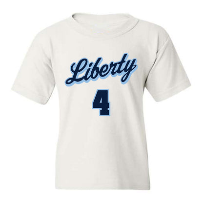 Liberty - NCAA Men's Basketball : Brett Decker - Sports Shersey Youth T-Shirt