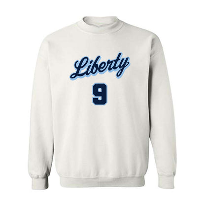 Liberty - NCAA Men's Basketball : JJ Harper - Sports Shersey Crewneck Sweatshirt-0