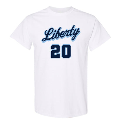 Liberty - NCAA Men's Basketball : Torr Sorensen - Sports Shersey T-Shirt-0