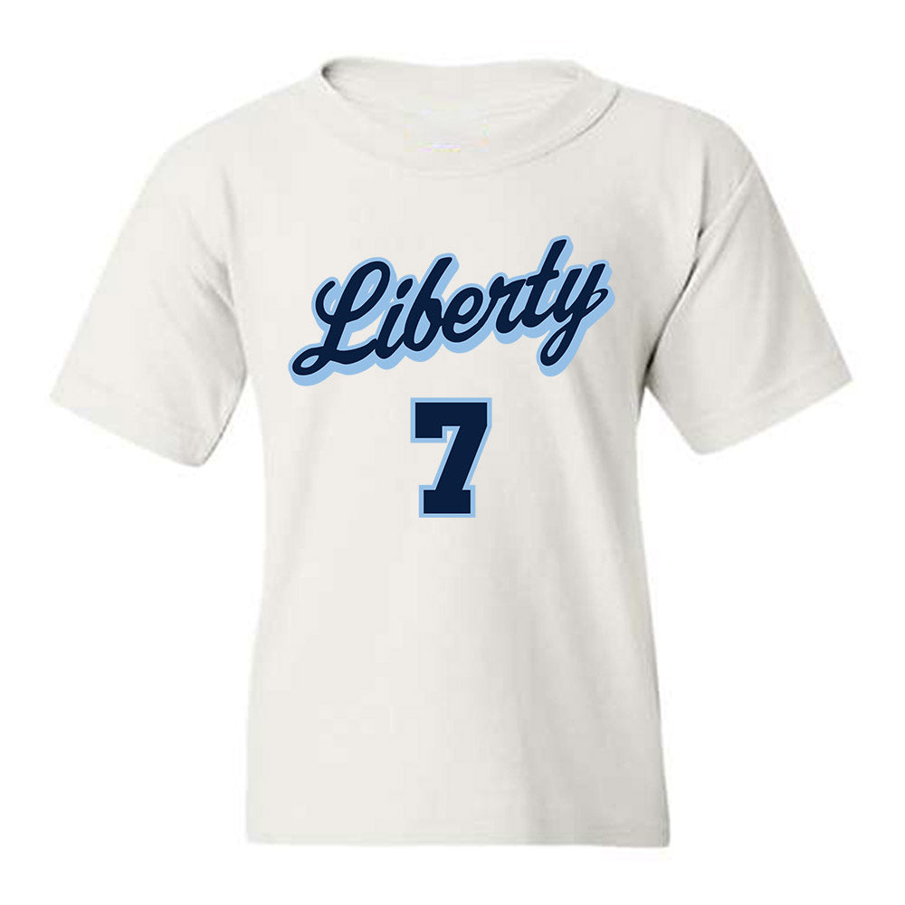 Liberty - NCAA Men's Basketball : Isaiah Ihnen - Sports Shersey Youth T-Shirt-0