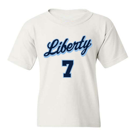 Liberty - NCAA Men's Basketball : Isaiah Ihnen - Sports Shersey Youth T-Shirt-0