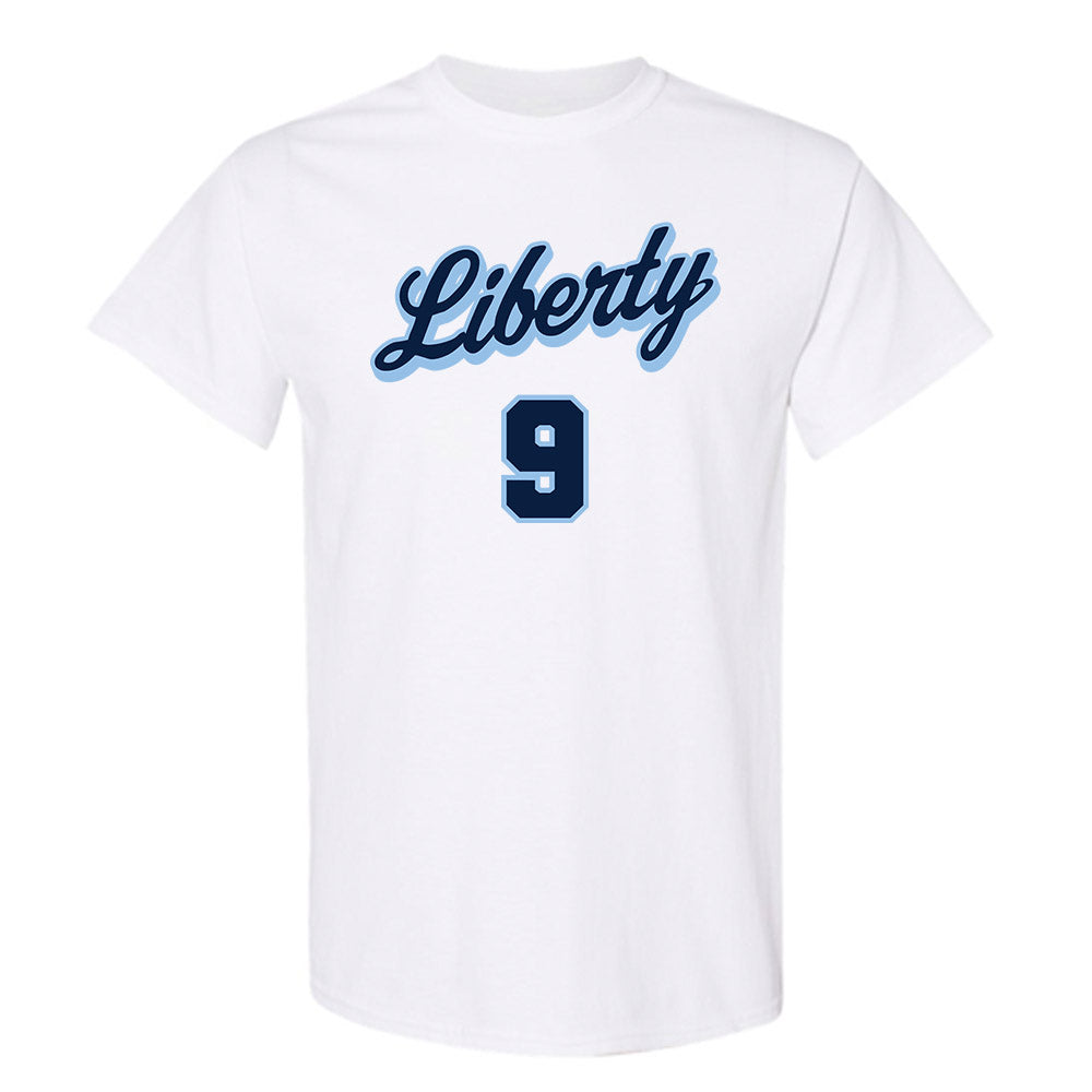 Liberty - NCAA Men's Basketball : JJ Harper - Sports Shersey T-Shirt-0