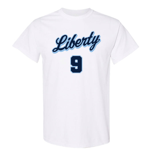 Liberty - NCAA Men's Basketball : JJ Harper - Sports Shersey T-Shirt-0