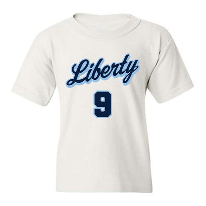 Liberty - NCAA Men's Basketball : JJ Harper - Sports Shersey Youth T-Shirt-0
