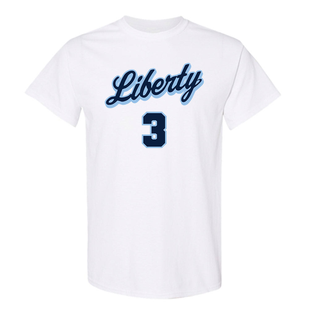 Liberty - NCAA Women's Basketball : JaKayla Thompson - Sports Shersey T-Shirt-0