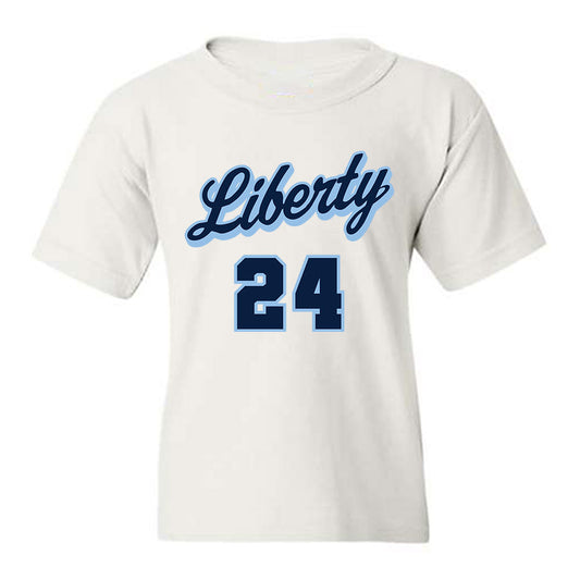 Liberty - NCAA Men's Basketball : Brady Kester - Sports Shersey Youth T-Shirt-0