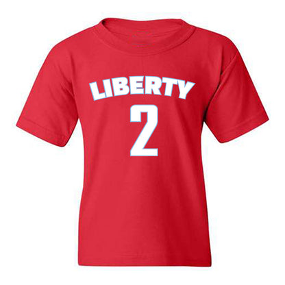 Liberty - NCAA Men's Basketball : Taelon Peter - Classic Shersey Youth T-Shirt-0