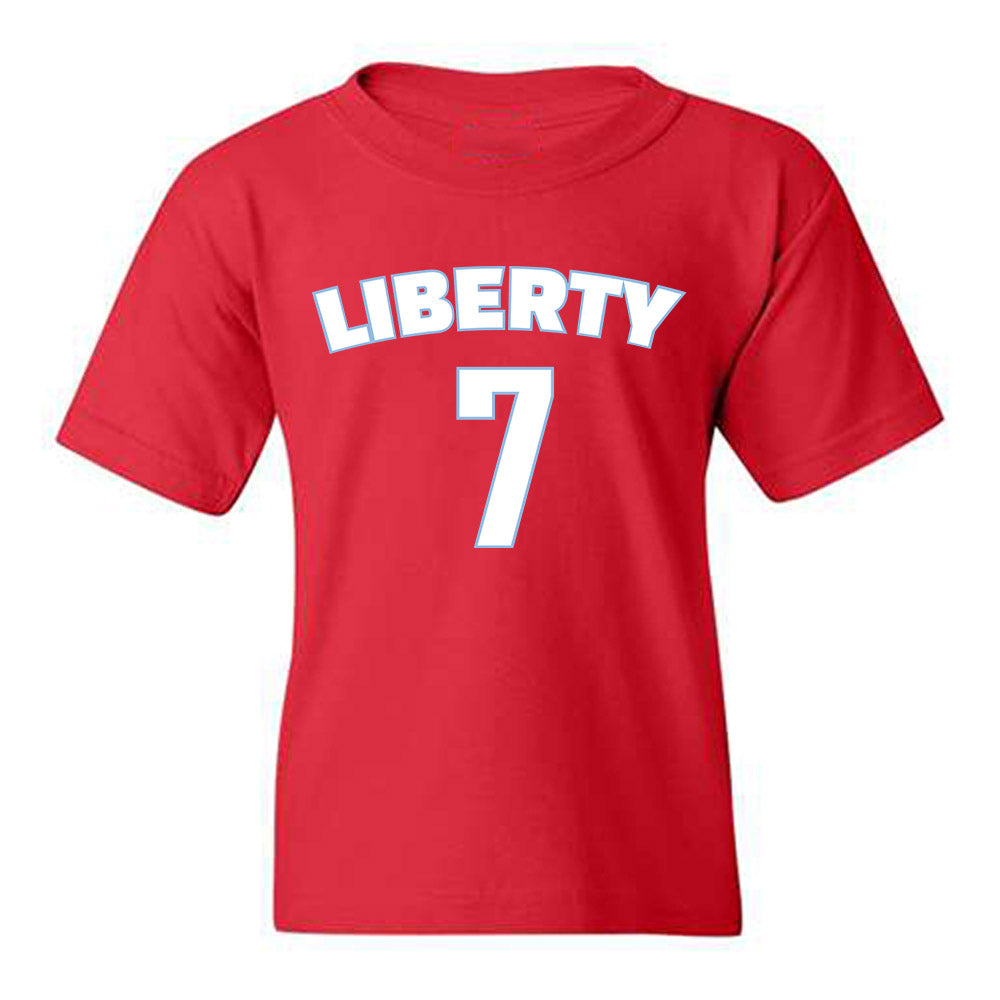 Liberty - NCAA Men's Basketball : Isaiah Ihnen - Classic Shersey Youth T-Shirt-0