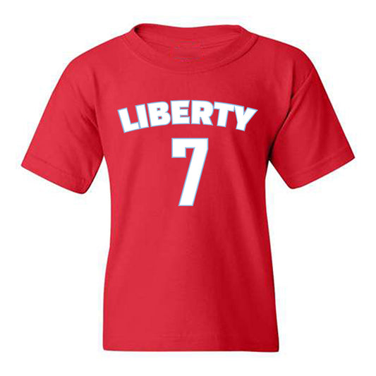 Liberty - NCAA Men's Basketball : Isaiah Ihnen - Classic Shersey Youth T-Shirt-0