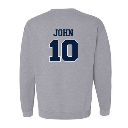 Liberty - NCAA Men's Soccer : Elijah John - Generic Shersey Crewneck Sweatshirt-1