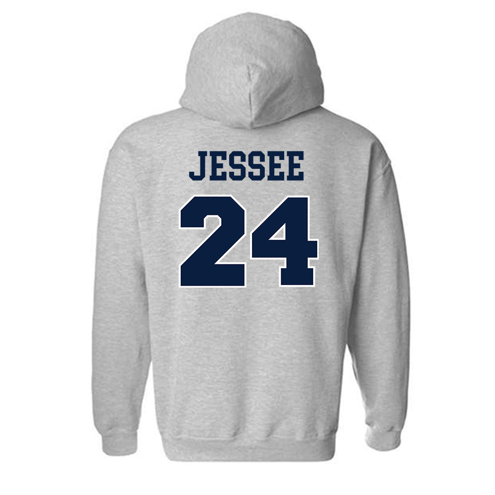 Liberty - NCAA Softball : Savannah Jessee - Generic Shersey Hooded Sweatshirt-1