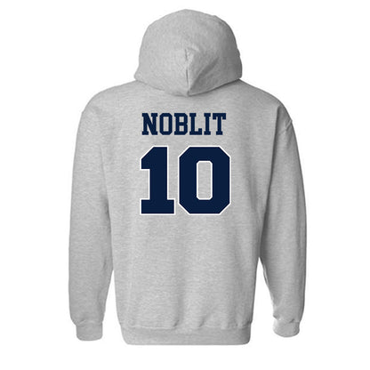 Liberty - NCAA Women's Soccer : Haley Noblit - Generic Shersey Hooded Sweatshirt-1