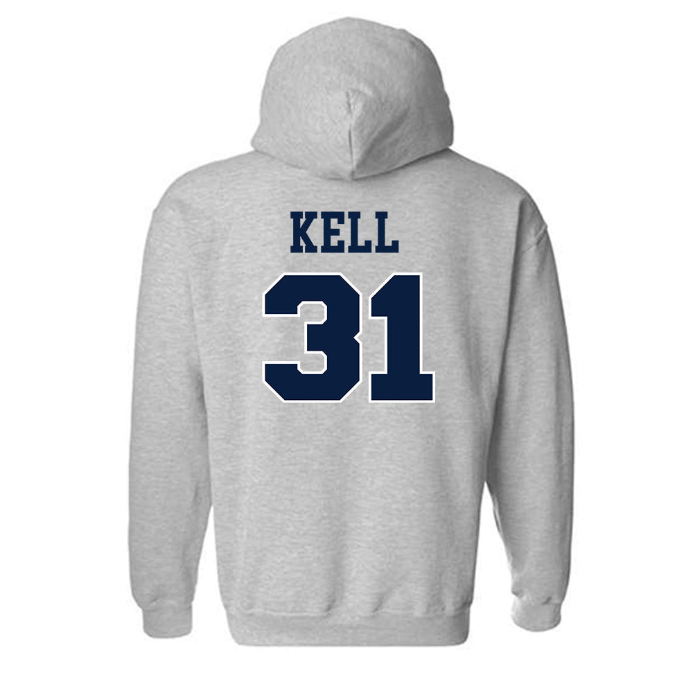 Liberty - NCAA Men's Soccer : Ethan Kell - Generic Shersey Hooded Sweatshirt-1