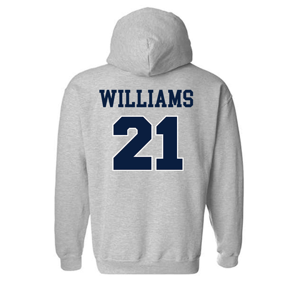 Liberty - NCAA Football : Caden Williams - Generic Shersey Hooded Sweatshirt-1