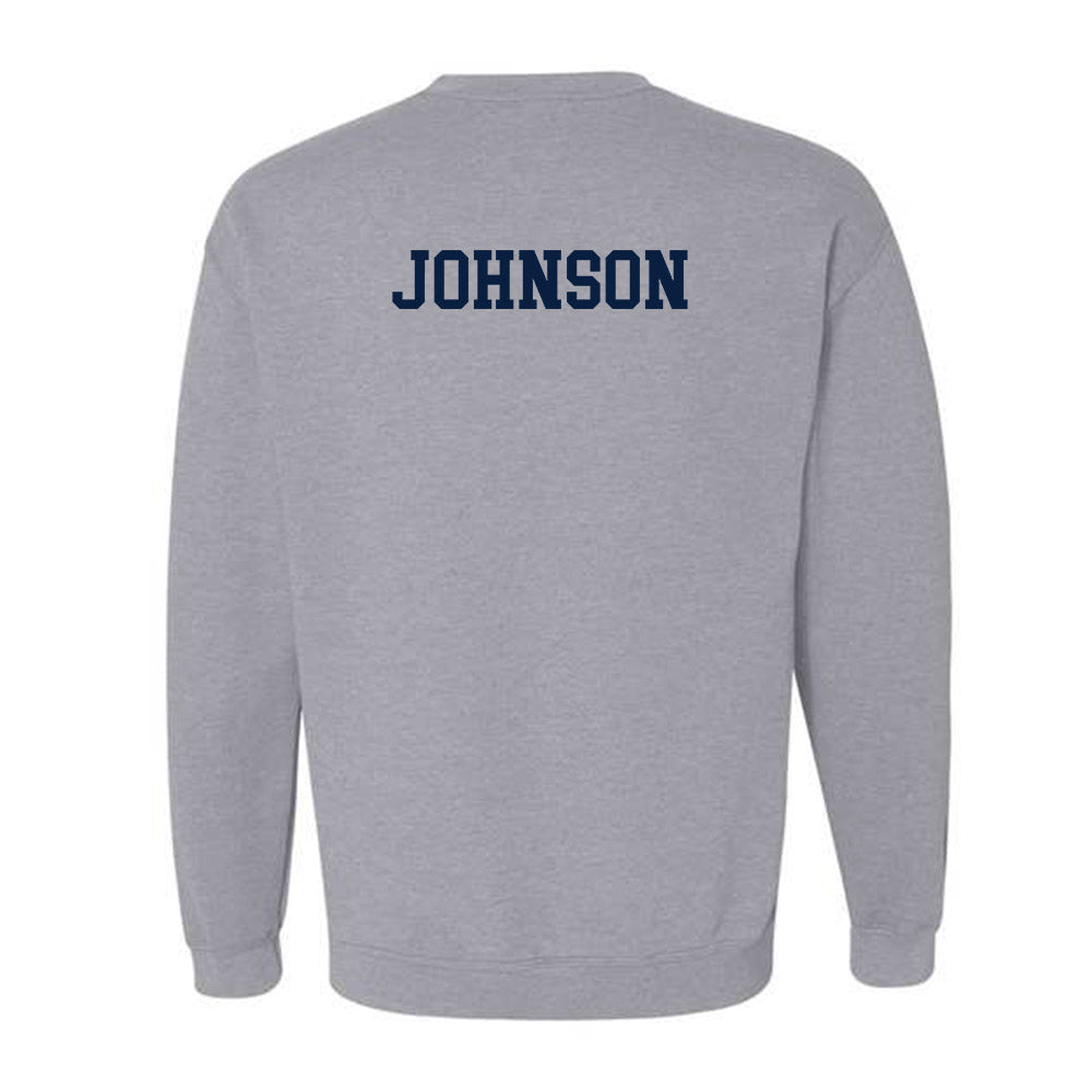 Liberty - NCAA Men's Track & Field : Chase Johnson - Generic Shersey Crewneck Sweatshirt-1