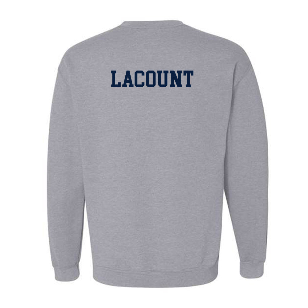 Liberty - NCAA Women's Swimming & Diving : Chloe LaCount - Generic Shersey Crewneck Sweatshirt-1