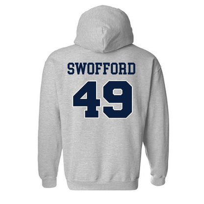 Liberty - NCAA Baseball : Easton Swofford - Generic Shersey Hooded Sweatshirt-1