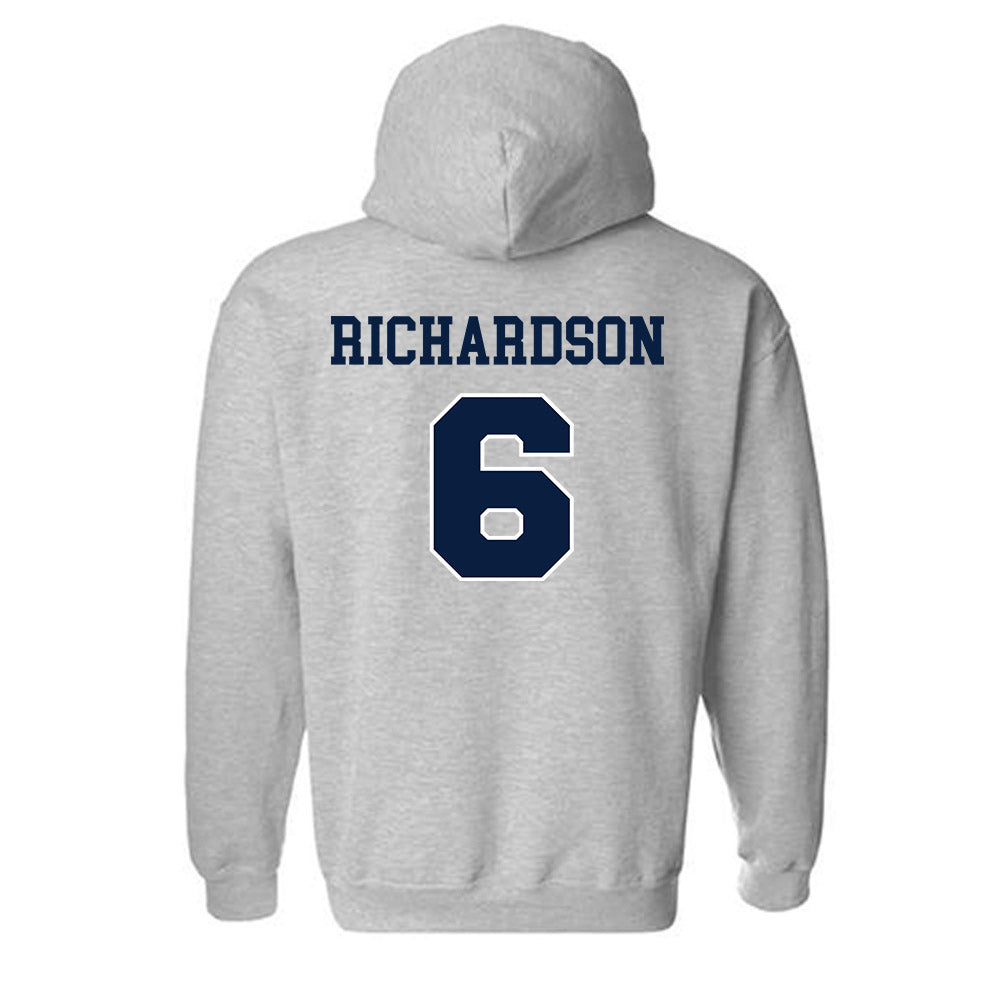 Liberty - NCAA Women's Volleyball : Shyia Richardson - Generic Shersey Hooded Sweatshirt-1