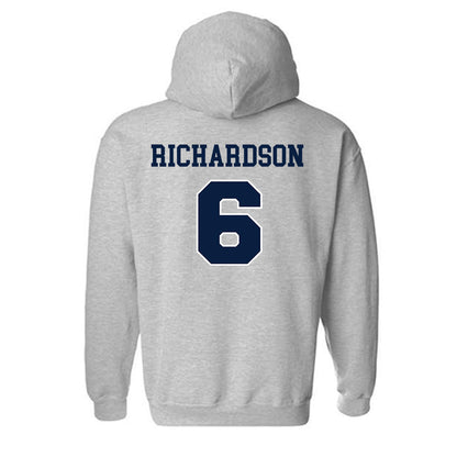 Liberty - NCAA Women's Volleyball : Shyia Richardson - Generic Shersey Hooded Sweatshirt-1