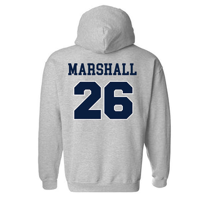 Liberty - NCAA Women's Lacrosse : Megan Marshall - Generic Shersey Hooded Sweatshirt-3