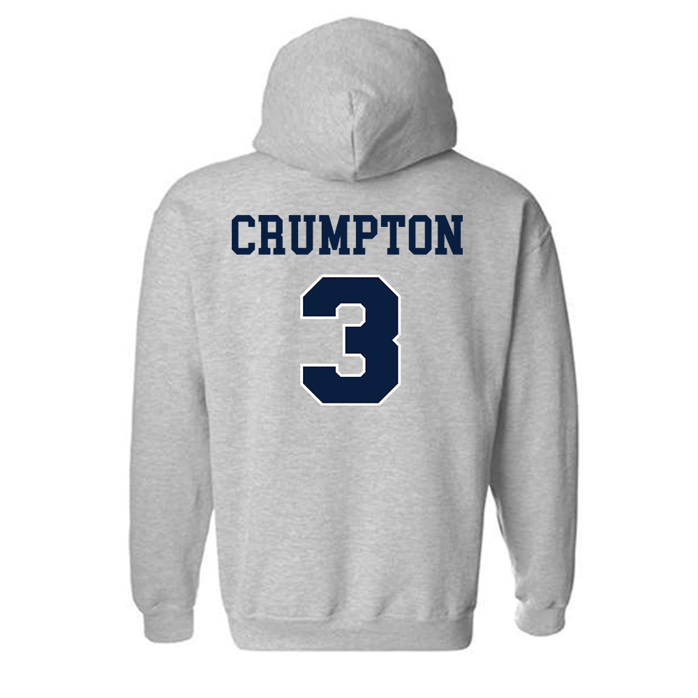 Liberty - NCAA Women's Lacrosse : Zuri Crumpton - Generic Shersey Hooded Sweatshirt-3