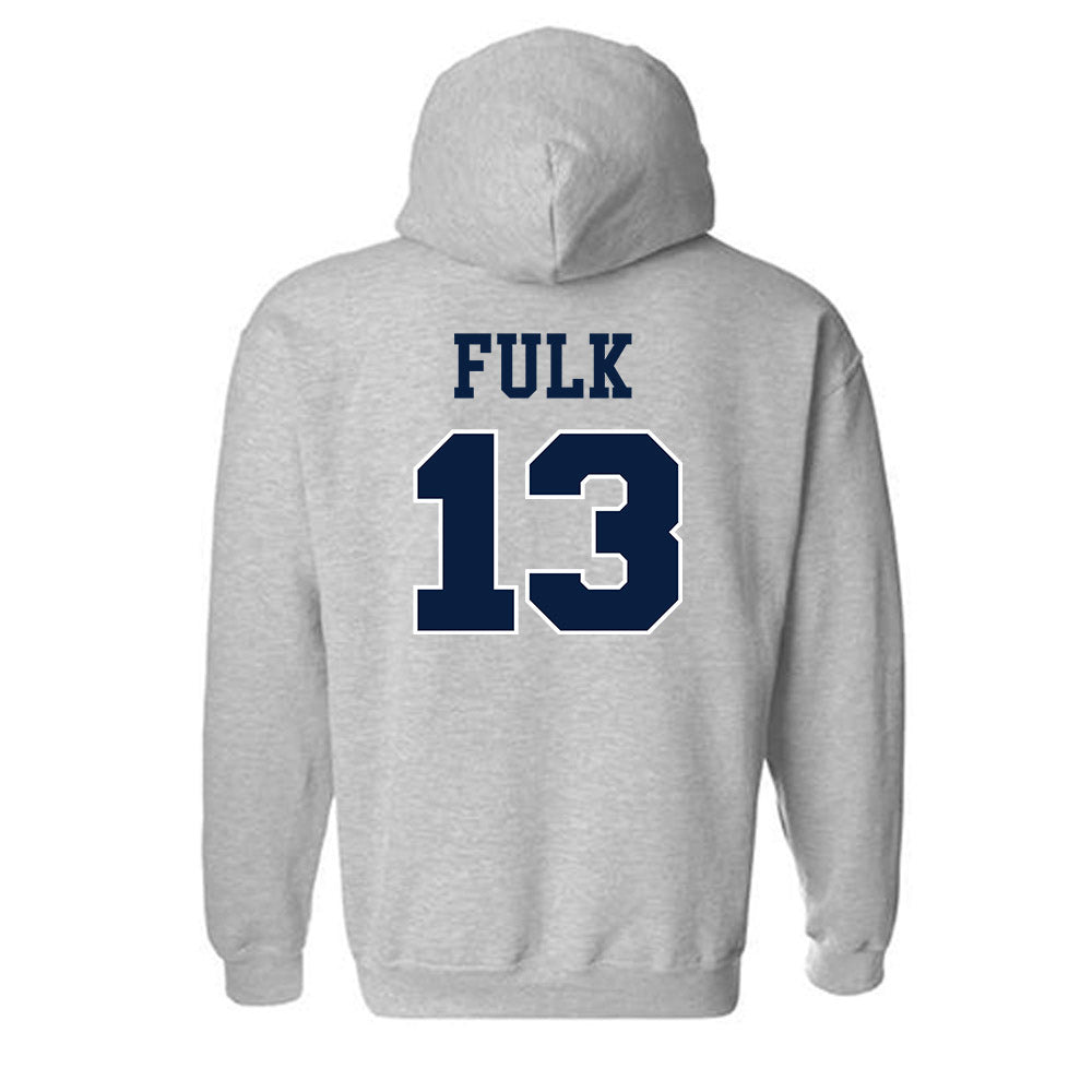 Liberty - NCAA Baseball : Anderson Fulk - Generic Shersey Hooded Sweatshirt