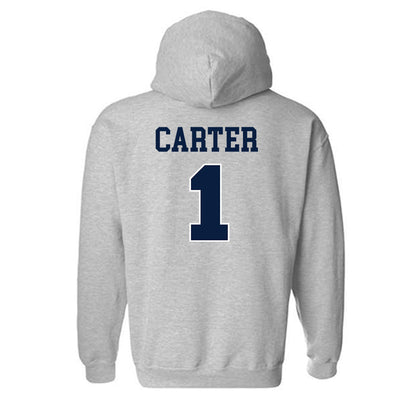 Liberty - NCAA Men's Basketball : Zander Carter - Generic Shersey Hooded Sweatshirt-1